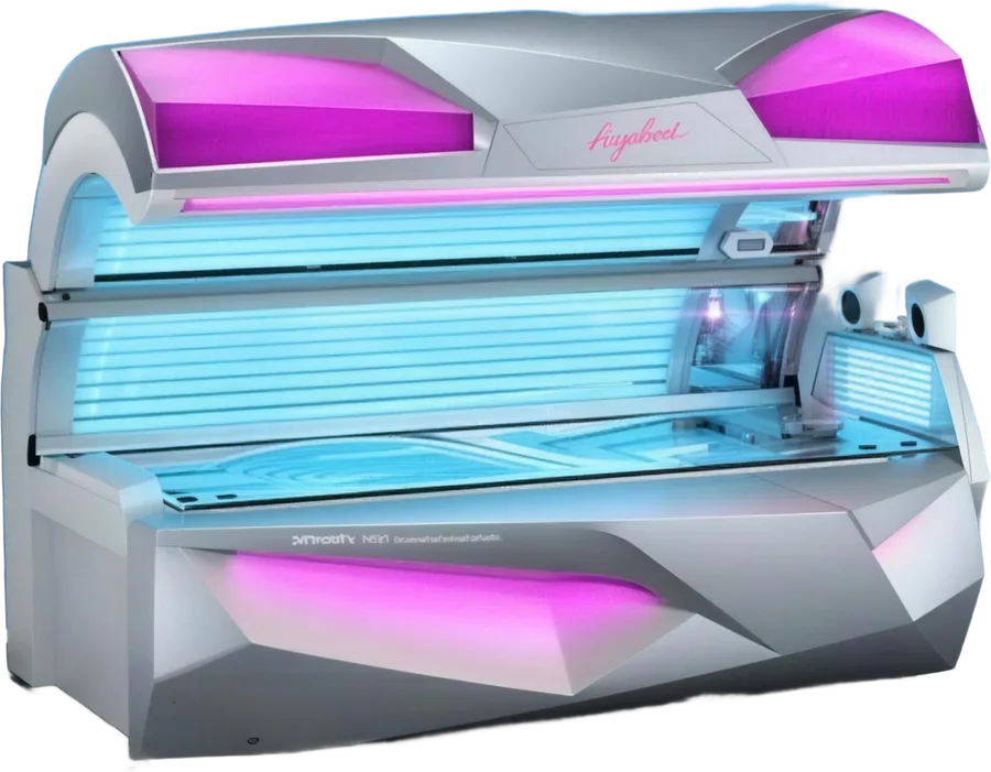 Ergoline Affinity 700 Twin Power: das Gerät in Kabine 2