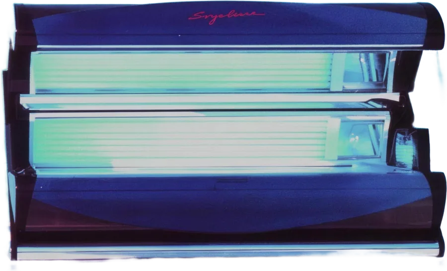 Ergoline 600 ultra turbo power: das Gerät in Kabine 3