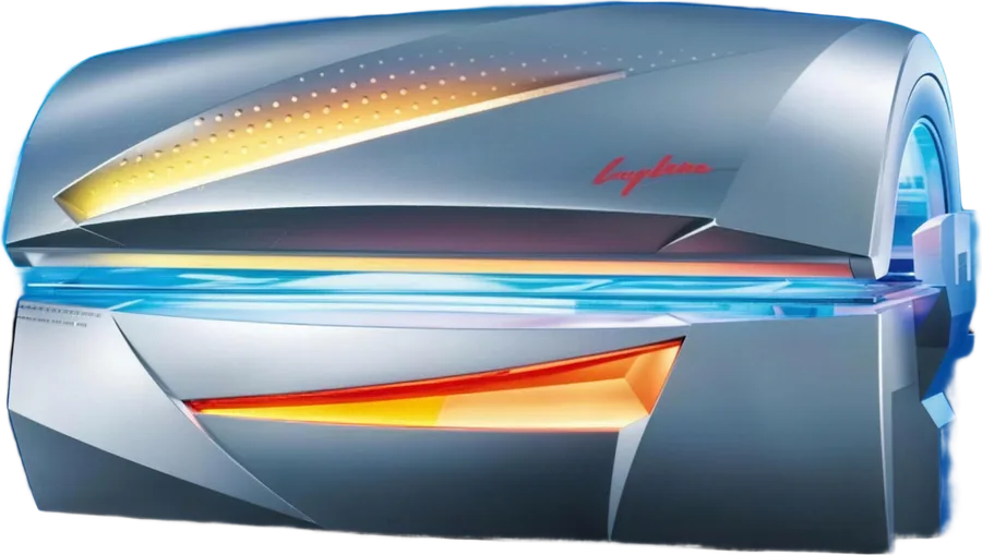 Ergoline Inspiration 450 Twin Power: das Gerät in Kabine 5